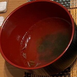 中華屋さんのわかめスープ